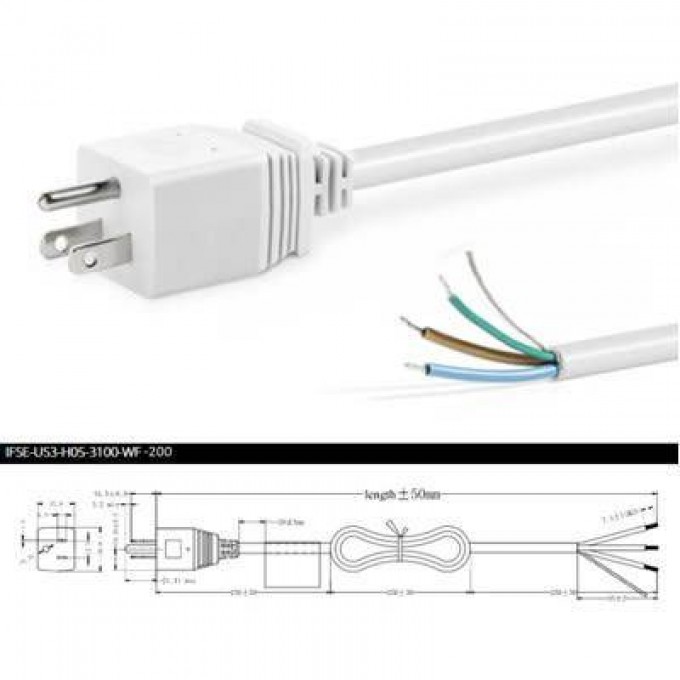Многожильный кабель SCHAFFNER IFSE-US3-H05-3100-WF-200 20299