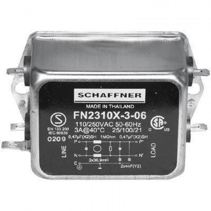 Фильтр SCHAFFNER FN2310X-3-06 423995