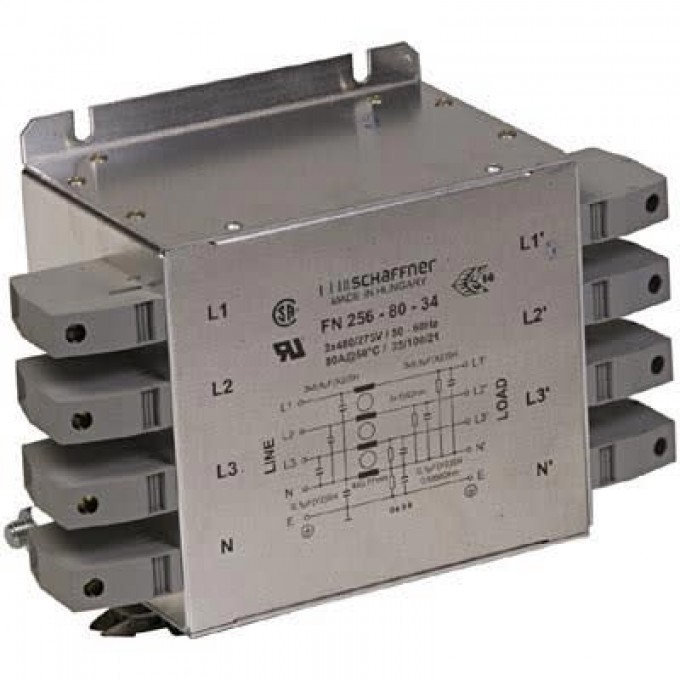 Фильтр SCHAFFNER FN256-80-34 424053