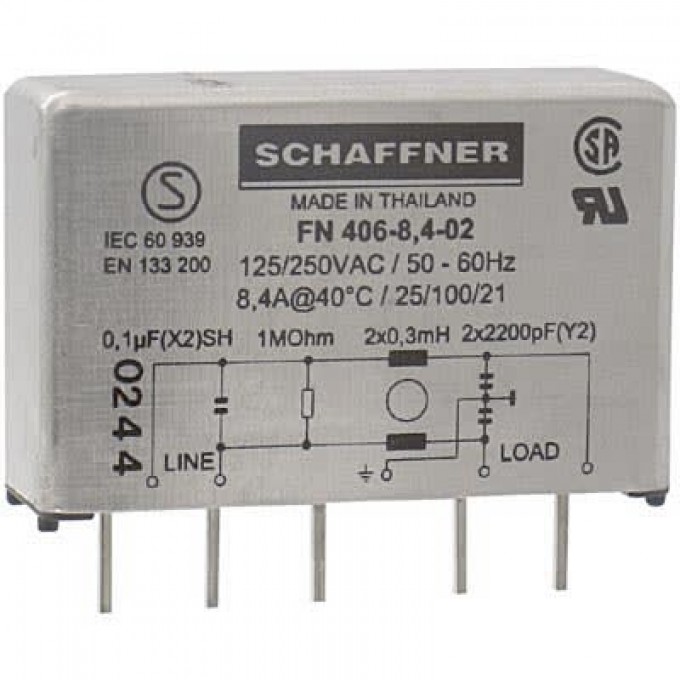 Фильтр SCHAFFNER FN406-8.4-02 424455